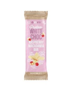 Protein White Chocolate Raspberry Macadamia Bar